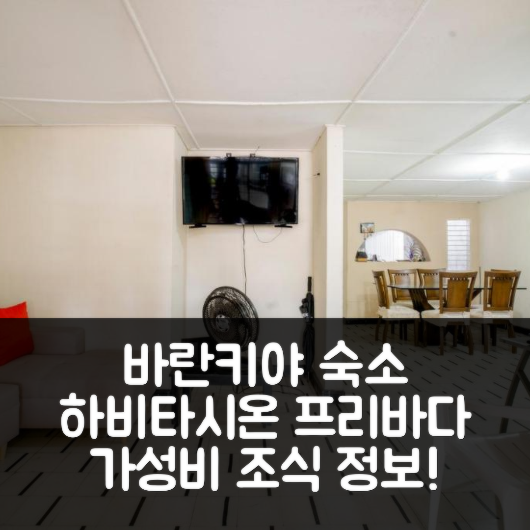 바란키야 숙소 여행 호텔 추천 하비타시온 프리바다 앤 카사 드 미스 파레스 | 가성비 뛰어난 가격과 조식 정보 5가지