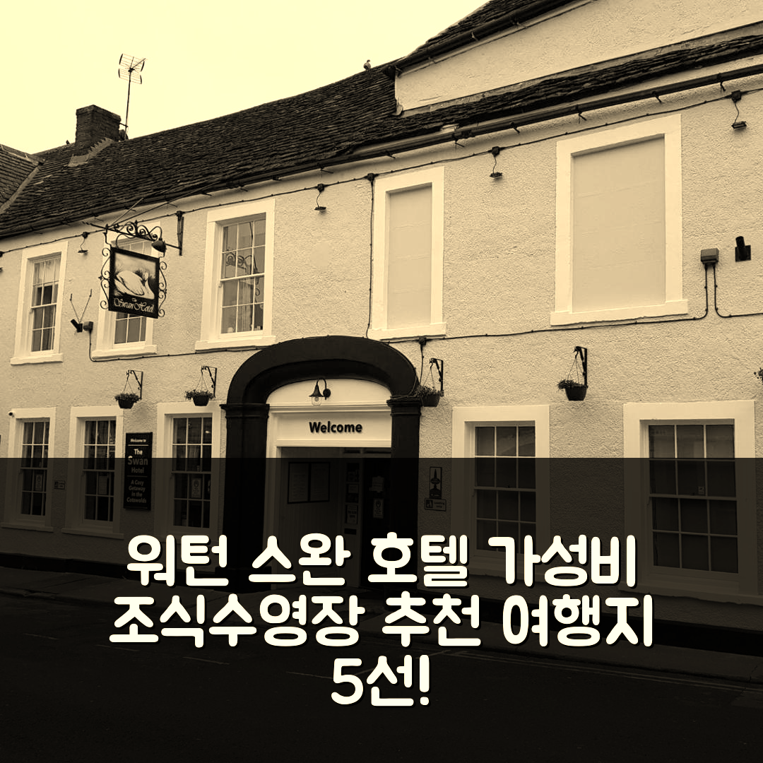 워턴-언더-엣지 숙소 여행 호텔 추천 스완 호텔 | 가성비 뛰어난 조식과 수영장 정보 5가지